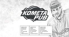 Desktop Screenshot of kometapub.cz